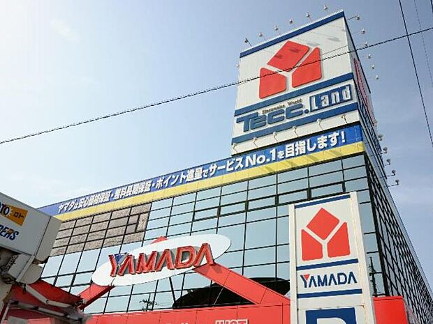 電化製品のみならず、車の販売もしている電機店。週末は特に賑わいます。日用品もお得な価格で揃います。