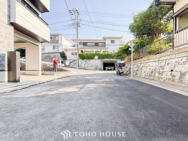 落ち着きのある閑静な住宅街。きっとここからご家族のかけがえのない想い出が作られることでしょう。