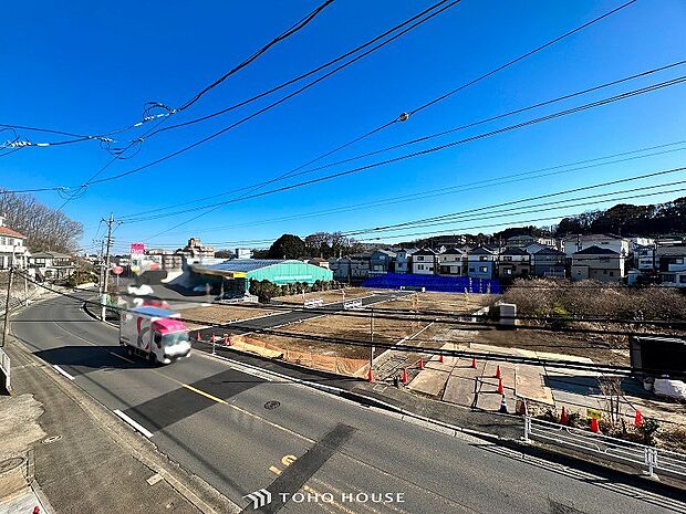 開放的で気持ちの良い眺望と青い空を満喫できます。