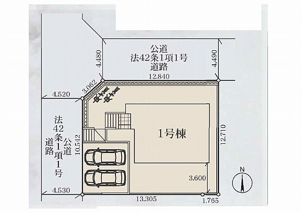 区画図
