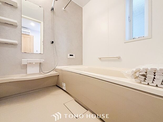 快適な使い心地とゆとりある空間が1日の疲れを解きほぐすバスルーム。