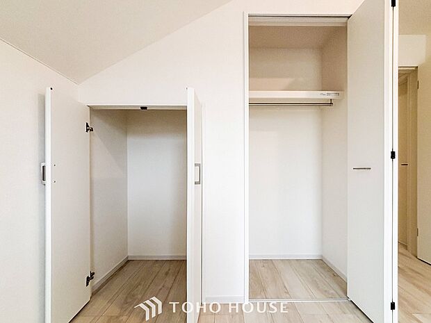 空間を余すところなく有効利用した収納は生活空間をより上質なものにしてくれるでしょう。