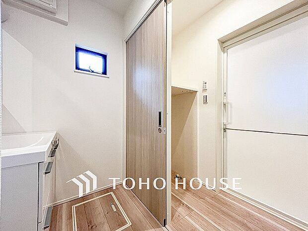 ご家族の1日が始まり、1日の終わりを締めくくる洗面空間。