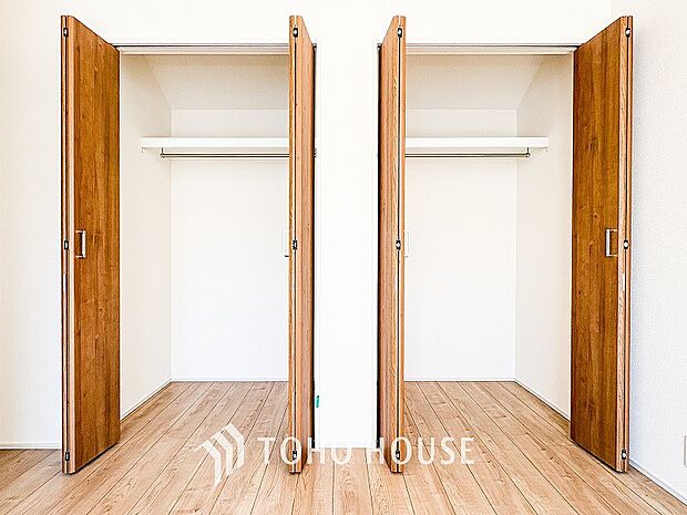 暮らし心地を大きく左右する収納を適材適所に配置し、使い勝手を考慮しました。