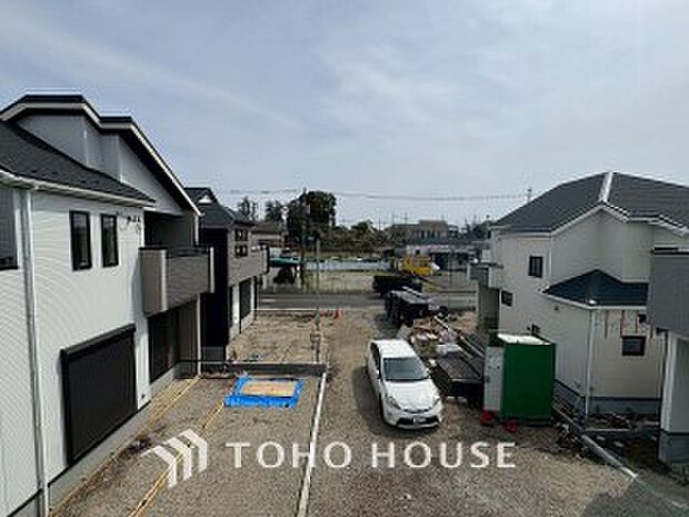 開放的で気持ちの良い眺望と青い空を満喫できます。