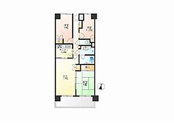 横浜西谷パーク・ホームズ 3LDKの間取図画像