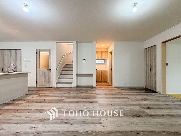 家は、ただ生活する場ではなく、暮らしを愉しく、快適にする場所。家族の会話も弾む空間に。