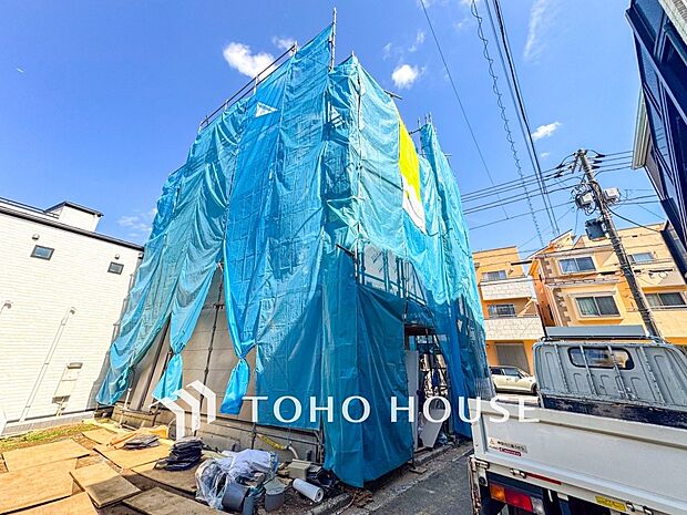 現地土地写真「大倉山」駅まで徒歩9分の閑静な住宅街。穏やかな暮らしを実現できるロケーションです。