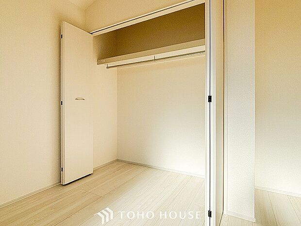 暮らし心地を大きく左右する収納を適材適所に配置し、使い勝手を考慮しました。