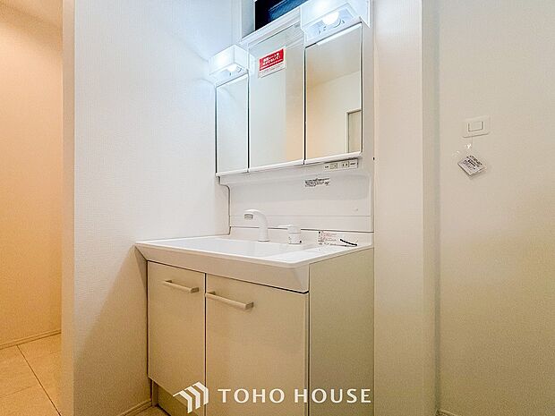 洗面台・洗面所ご家族の1日が始まり、1日の終わりを締めくくる洗面空間。