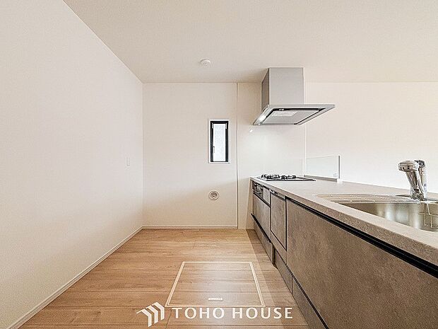 家族の健康を支えるキッチン。毎日使う場所だから気持よく使えて、居心地の良い空間に。