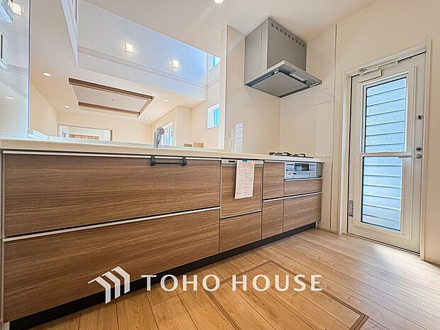 家族の健康を支えるキッチン。毎日使う場所だから気持よく使えて、居心地の良い空間に。