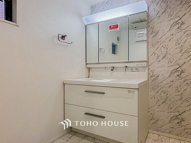 洗面台・洗面所ご家族の1日が始まり、1日の終わりを締めくくる洗面空間。