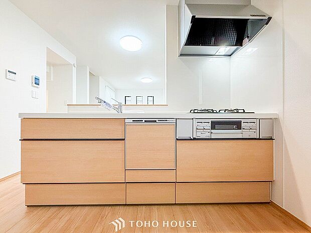 家族の健康を支えるキッチン。毎日使う場所だから気持よく使えて、居心地の良い空間に。