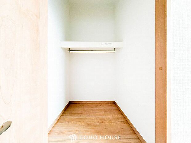 暮らし心地を大きく左右する収納を適材適所に配置し、使い勝手を考慮しました。