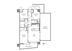 ライオンズマンション横浜保土ヶ谷 3DKの間取図画像