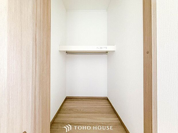 暮らし心地を大きく左右する収納を適材適所に配置し、使い勝手を考慮しました。