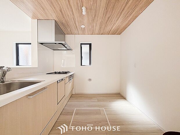 家族の健康を支えるキッチン。毎日使う場所だから気持よく使えて、居心地の良い空間に。