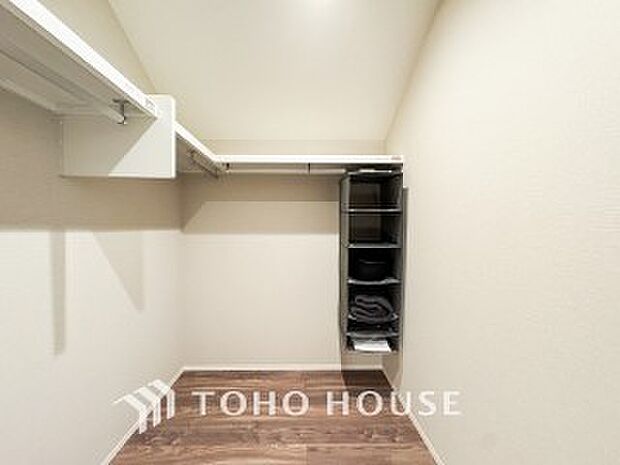 暮らし心地を大きく左右する収納を適材適所に配置し、使い勝手を考慮しました。