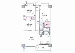 グレイス日吉7 3LDKの間取図画像
