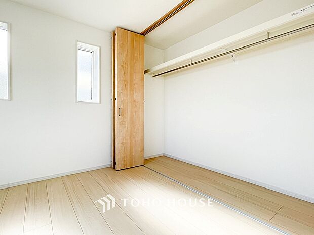 大容量の収納スペースで住空間はスッキリ広々。