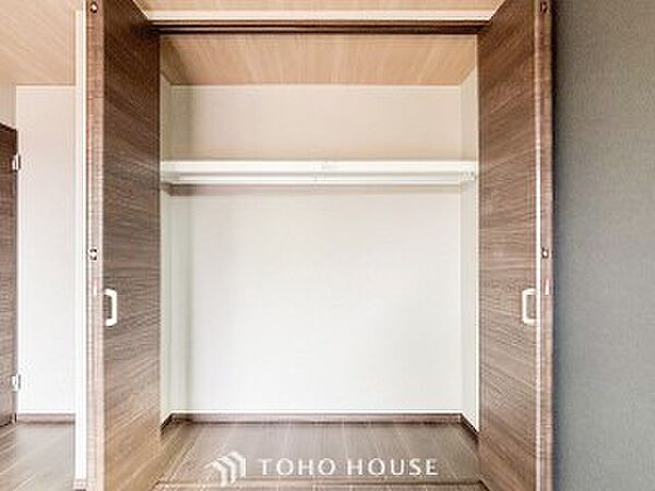 暮らし心地を大きく左右する収納を適材適所に配置し、使い勝手を考慮しました。