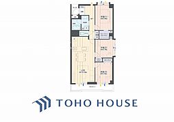 藤和南神大寺コープ 3LDKの間取図画像