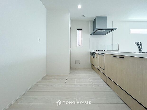 家族の健康を支えるキッチン。毎日使う場所だから気持よく使えて、居心地の良い空間に。