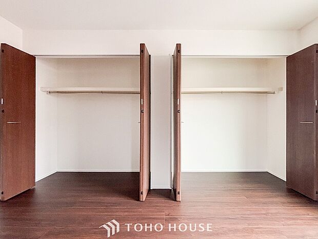 暮らし心地を大きく左右する収納を適材適所に配置し、使い勝手を考慮しました。