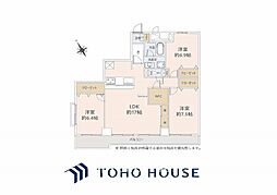 エンゼルハイム川崎第2 3LDKの間取図画像