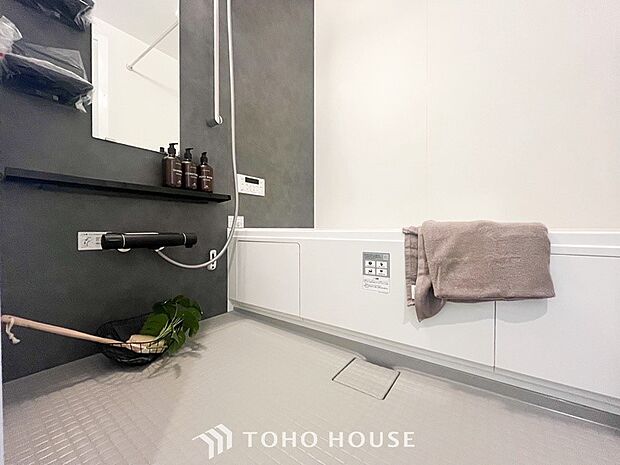 上質が感じられる設備とカラーリングで、清潔な空間美を実現。