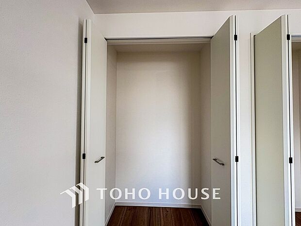 暮らし心地を大きく左右する収納を適材適所に配置し、使い勝手を考慮しました。