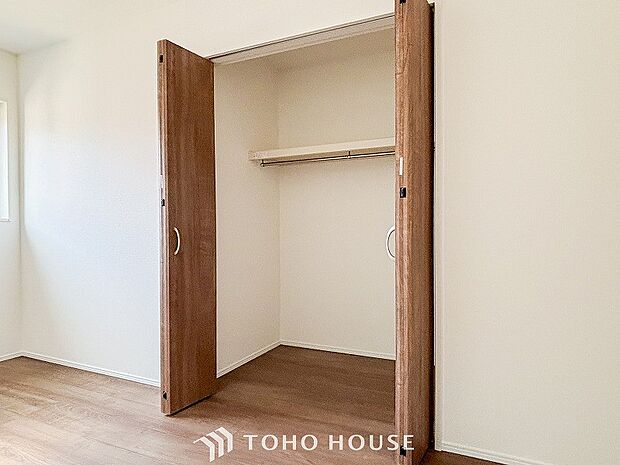 暮らし心地を大きく左右する収納を適材適所に配置し、使い勝手を考慮しました。