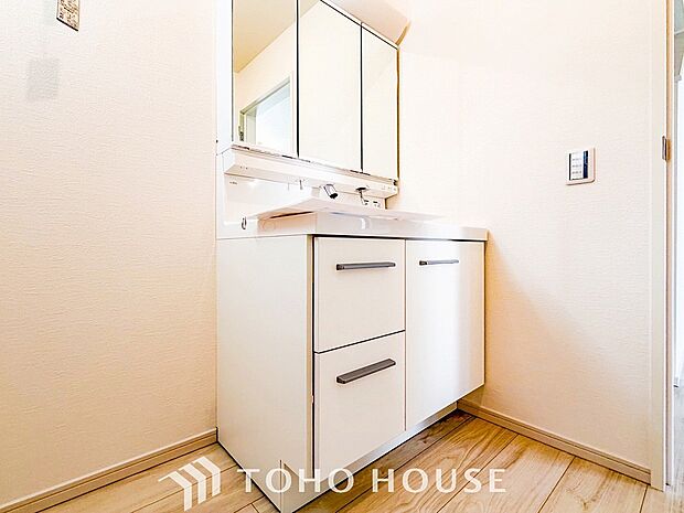 洗面台・洗面所ご家族の1日が始まり、1日の終わりを締めくくる洗面空間。