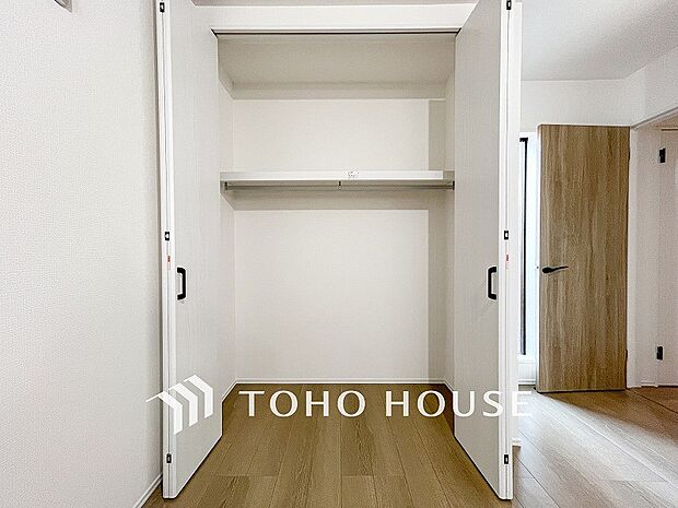 住まいの快適性を左右する収納は欲しい場所に使い勝手のよい収納を確保しています。