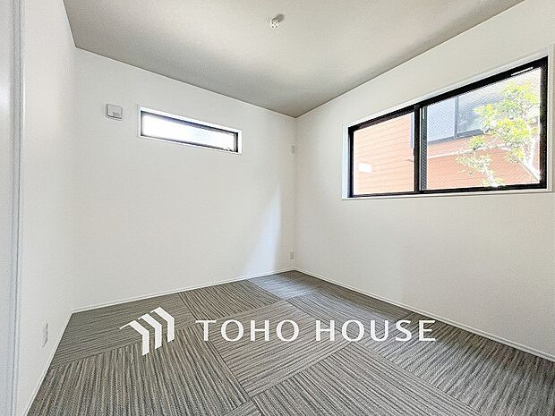 来客時の客室としても利用できますし、お子様のプレイルームやお昼寝に最適なお部屋です。