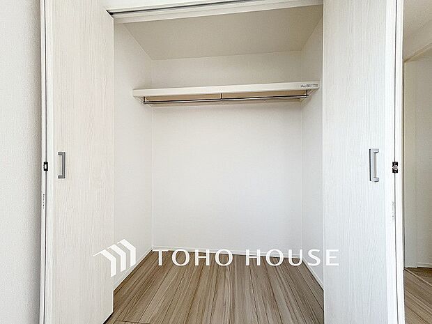 暮らし心地を大きく左右する収納を適材適所に配置し、使い勝手を考慮しました。