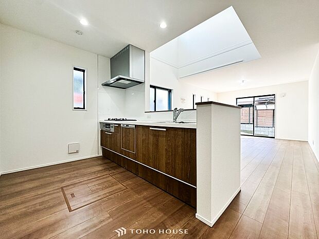 家族の健康を支えるキッチン。毎日使う場所だから気持よく使えて、居心地の良い空間に。