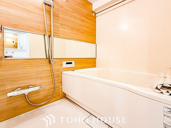 快適な使い心地とゆとりある空間が1日の疲れを解きほぐすバスルーム。