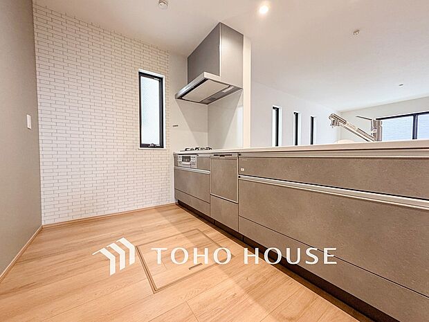 家族の健康を支えるキッチン。毎日使う場所だから気持よく使えて、居心地の良い空間に。