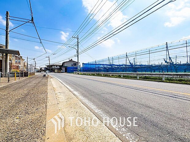 落ち着きのある閑静な住宅街。きっとここからご家族のかけがえのない想い出が作られることでしょう。