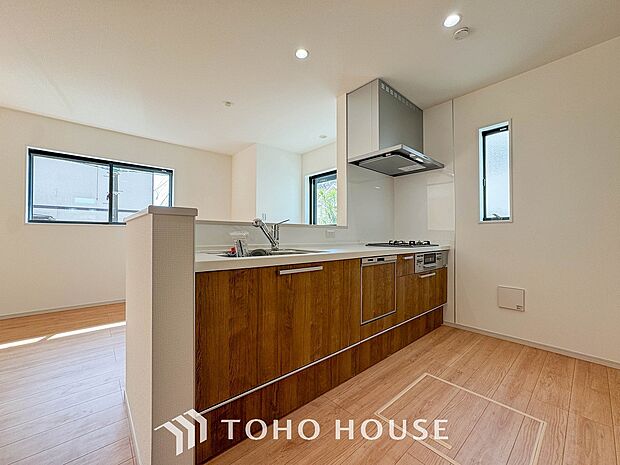 家族の健康を支えるキッチン。毎日使う場所だから気持よく使えて、居心地の良い空間に。