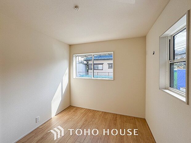 子供部屋や書斎にちょうどよい広さになっています。