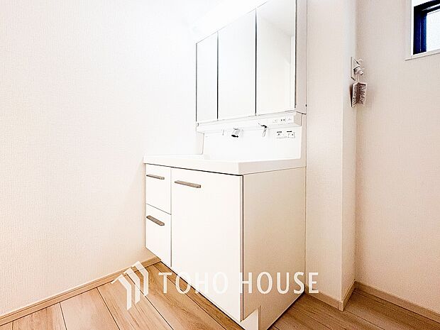 洗面台・洗面所ご家族の1日が始まり、1日の終わりを締めくくる洗面空間。