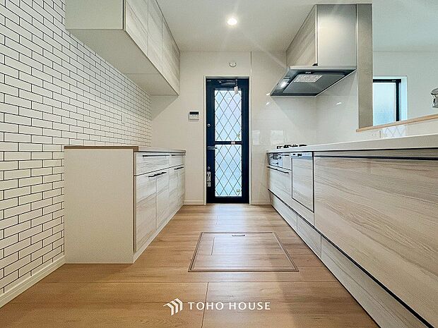 家族の健康を支えるキッチン。毎日使う場所だから気持よく使えて、居心地の良い空間に。