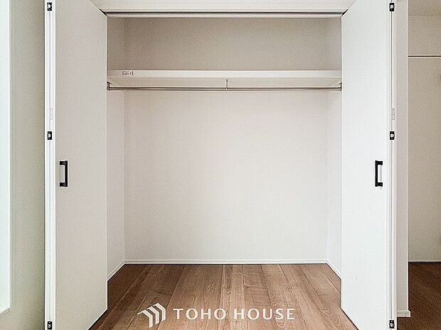 暮らし心地を大きく左右する収納を適材適所に配置。