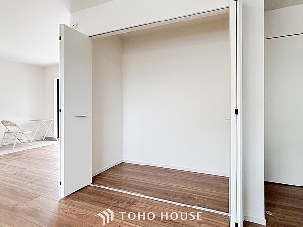 暮らし心地を大きく左右する収納を適材適所に配置し、使い勝手を考慮しました。