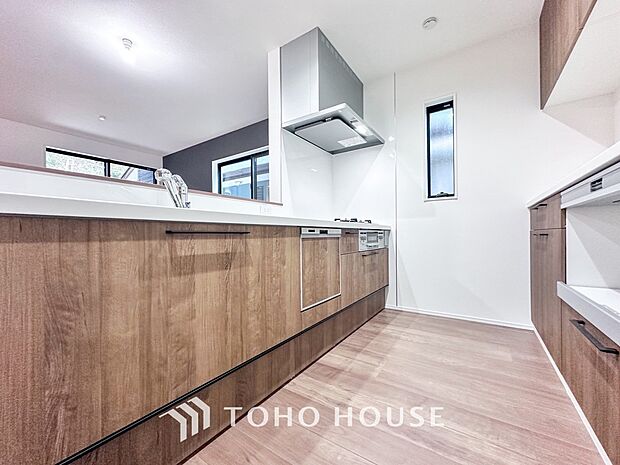 家族の健康を支えるキッチン。毎日使う場所だから気持よく使えて、居心地の良い空間に。