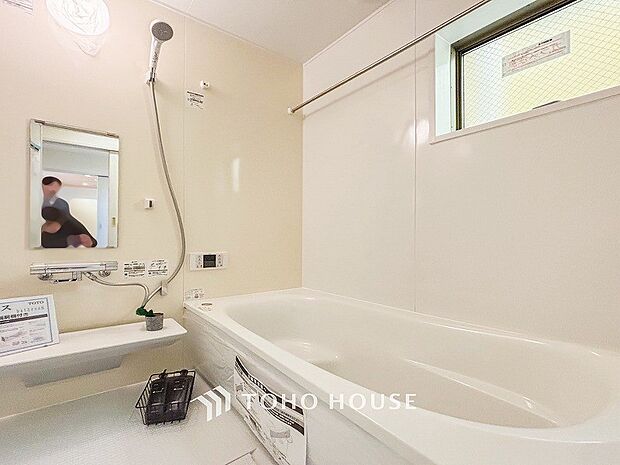 快適な使い心地とゆとりある空間が1日の疲れを解きほぐすバスルーム。