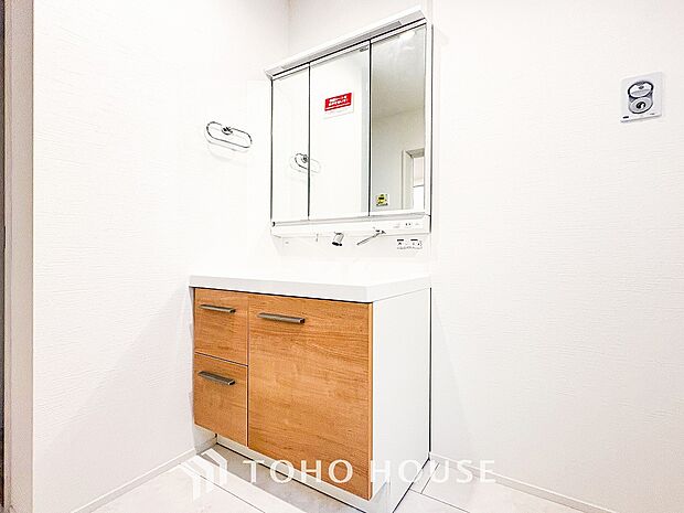 洗面台・洗面所ご家族の1日が始まり、1日の終わりを締めくくる洗面空間。